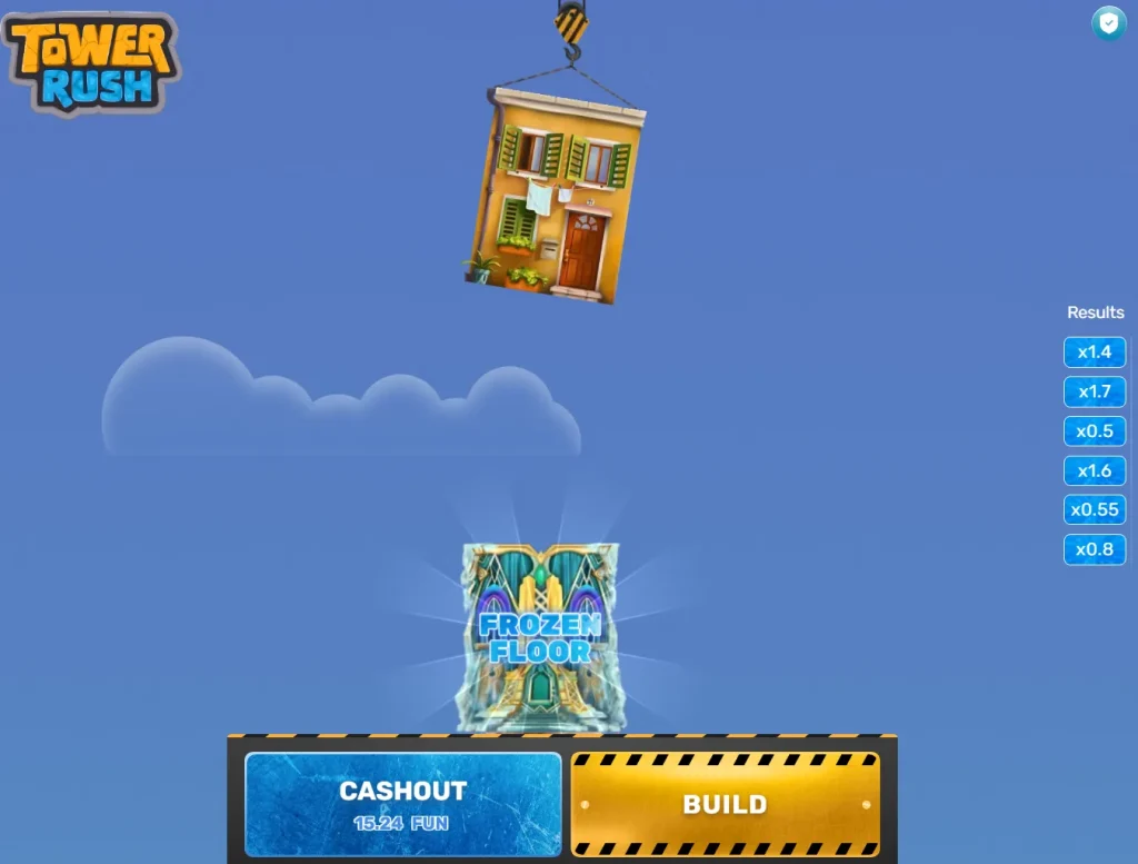 Tower Rush Frozen Floor Design